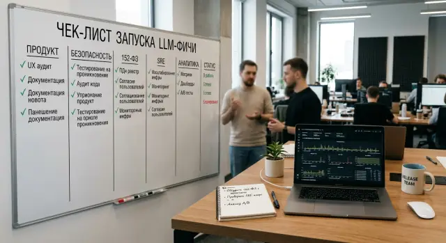 Ревью LLM-фичи перед запуском: что проверить до релиза