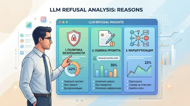 Высокая доля refusals: когда это не баг в работе LLM