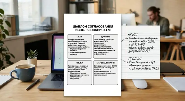 Согласование LLM с юристами: одна страница без задержек