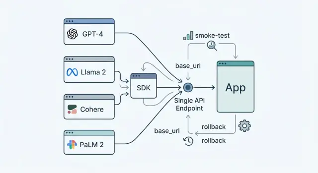 Единый API-эндпоинт для LLM: переход без переписки кода