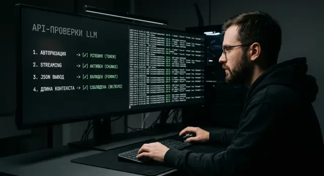 Smoke-тесты LLM-провайдера: что проверить перед релизом