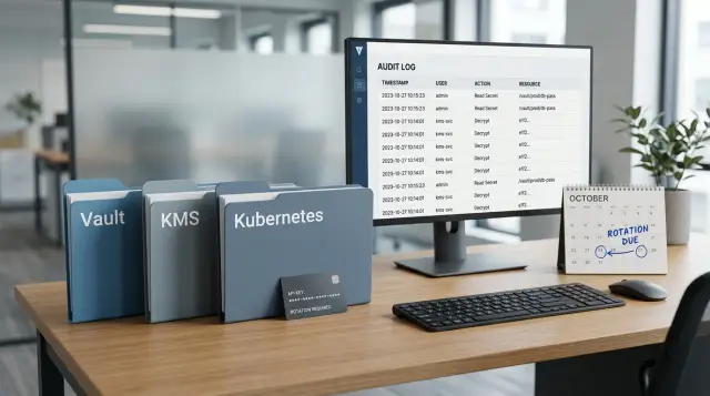 Где хранить API-ключи: Vault, KMS или Kubernetes