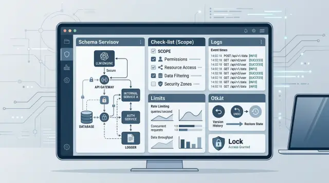 Доступ модели к внутренним API: чек-лист перед tool call