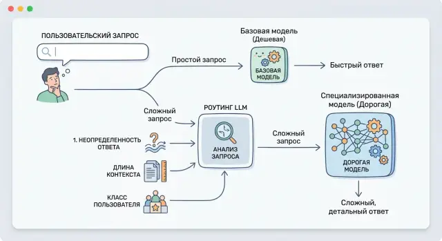 Порог эскалации модели: как выбрать без лишних затрат