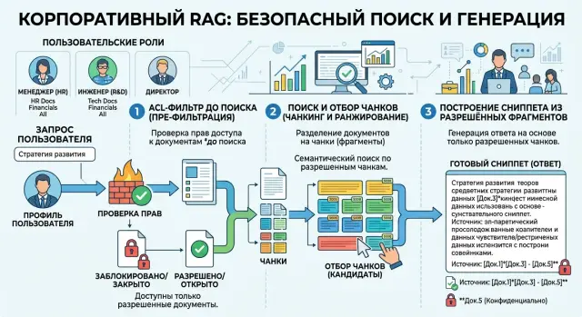 Права доступа в RAG: как не показать закрытый документ